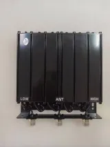 VHF UHF Duplexer 380-470MHz 400-470MHz high power 50W 4 Cavities RF Band Pass Filter Low V