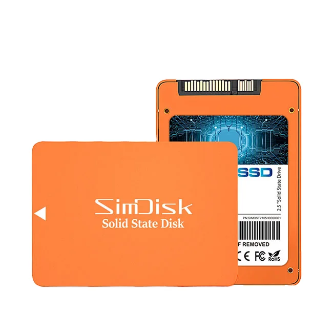 Simdisk 2.5 Inch SATA 3.0 SSD 120GB-1TB Internal for Laptop New Read/Write Speed 501-600MB/S-boxintelecom