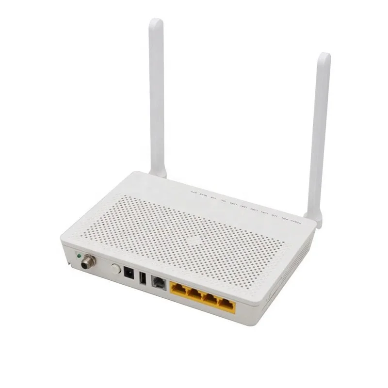 ONT EG8247H5 Xpon Echolife ONU New or Used 2POTS+4GE+CATV+2.4G Wi-Fi+1USB HG8247H5 FTTH for English Version-boxintelecom