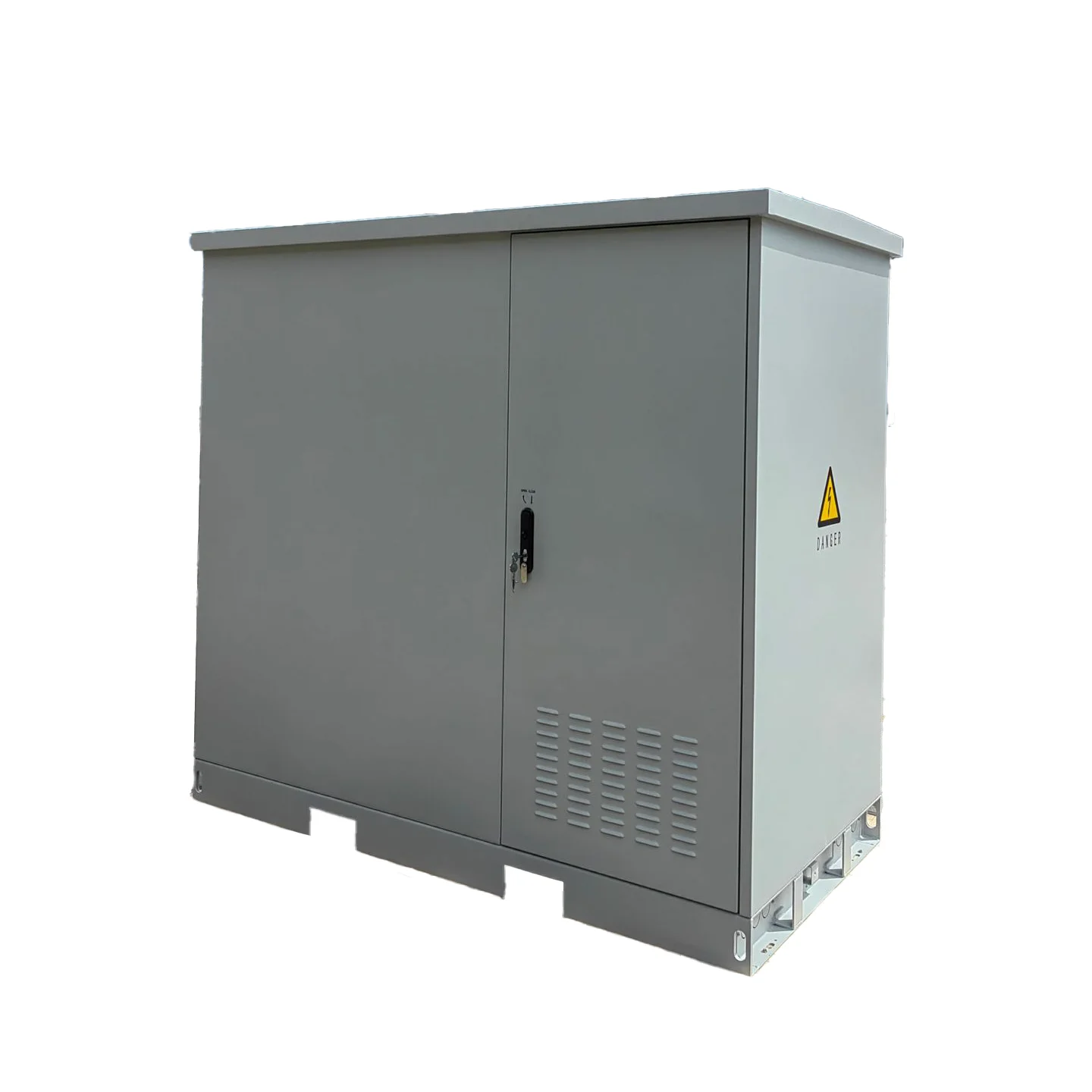 Integrated Waterproof Outdoor Electronic Instrument Cabinet with Three Doors OEM Base Station IP55 Electronic Devices Enclosure-boxintelecom