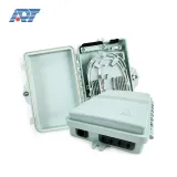 FAT 4core FTTH Tool 4 Cores Fiber Optic Terminal Distribution Box Indoor 4 Cores Optical F