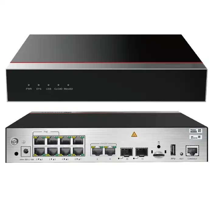 USG6510E-POE-AC 02352CSC USG6000e Series 10*GE RJ45 + 2*GE SFP Security Firewalls 1