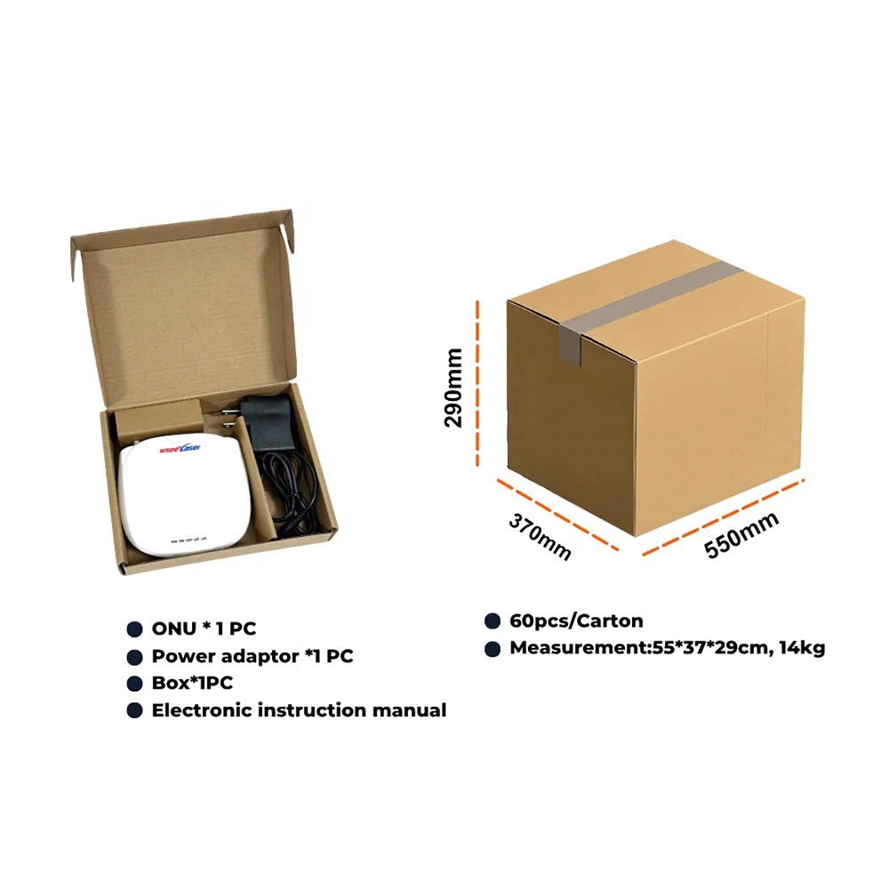 FTTH All New GPON EPON ONU XPON ONT 1GE CATV Modem-boxintelecom
