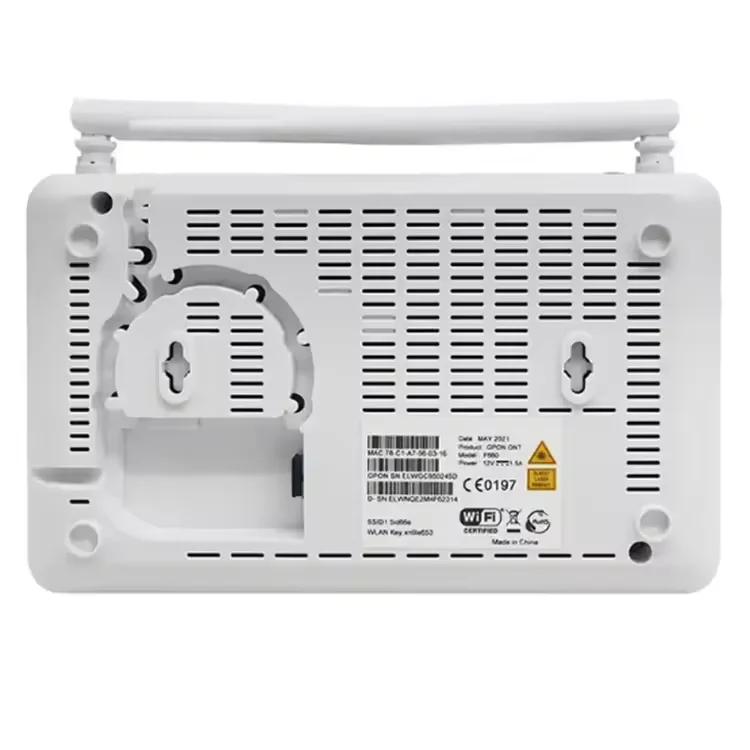 New ZTE F660 V6.0 PRO GPON ONU With 1GE 3FE 1TEL 1USB 2.4g WIFI FTTH GPON ONT MODEM ZXHN F660-boxintelecom