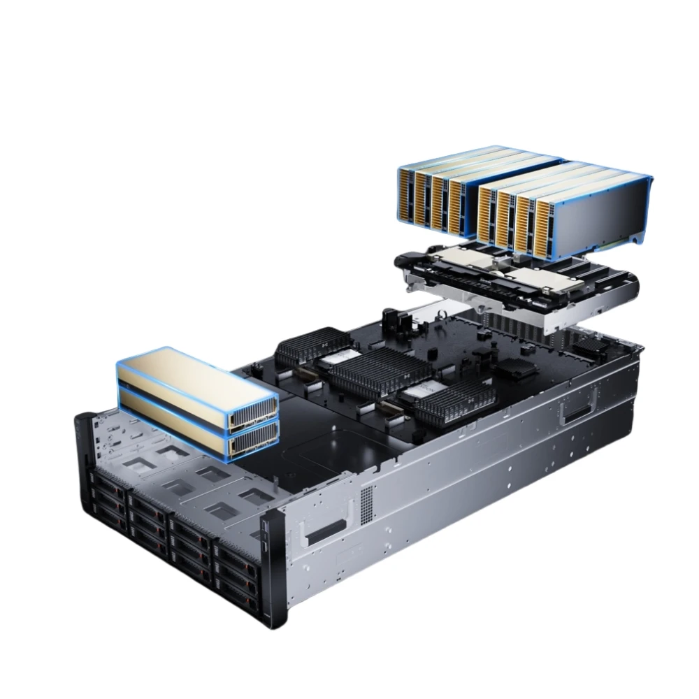 Brand New HUAWEI 4U FusionServer G5500 V7 Balanced and Flexible Configuration Preferred Option for AI GPU Rack Server 6