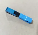 SC Fiber Optic Fast Connector FTTH Cold Splice Pre-Embedded Quick Connector Telecom Grade