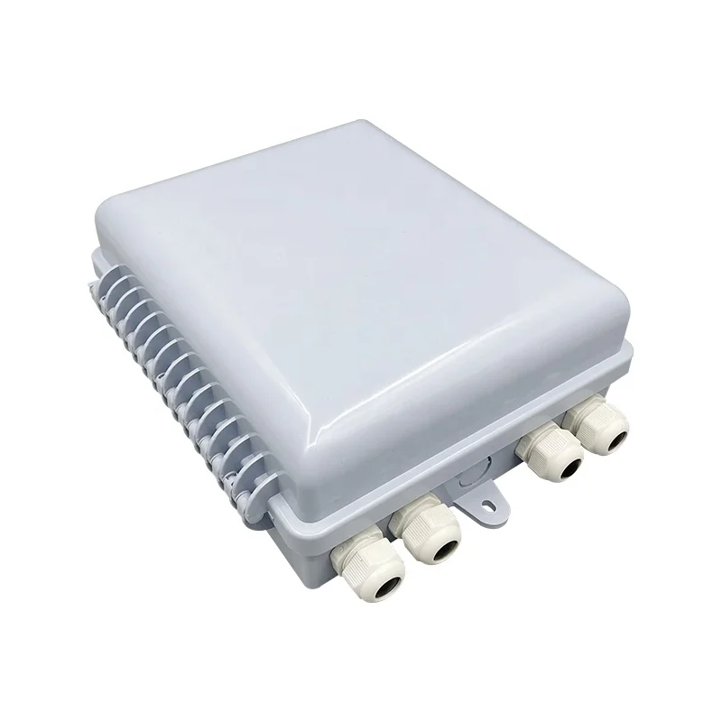 FTTH ABS terminal box fiber optic distribution box 16 core Optical Distribution Boxes 2 in