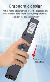 Hot Selling Handheld FTTH Optic Fiber Tester Cheap Price VFL Red Light Identifier for 4G 3