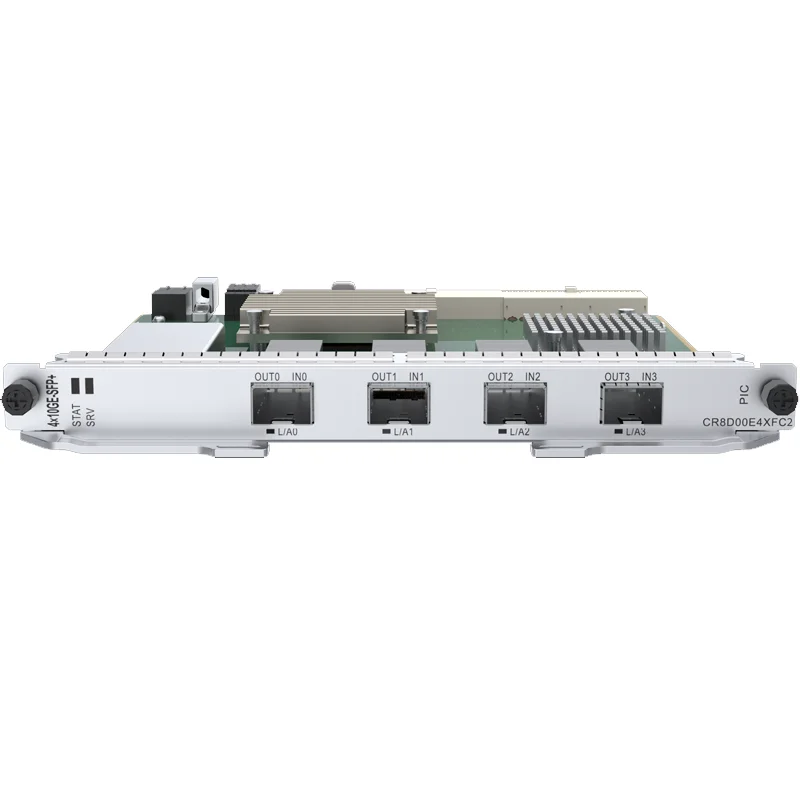 CR8D00E4XFC4 CR8D00E4XFC5 03034SUQ 03034SUR 4-Port 10GE-SFP+ FlexE MACsec Physical Interface CardPIC-boxintelecom
