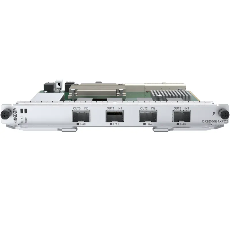 CR8D00E4XFC4 CR8D00E4XFC5 03034SUQ 03034SUR 4-Port 10GE-SFP+ FlexE MACsec Physical Interface CardPIC-boxintelecom