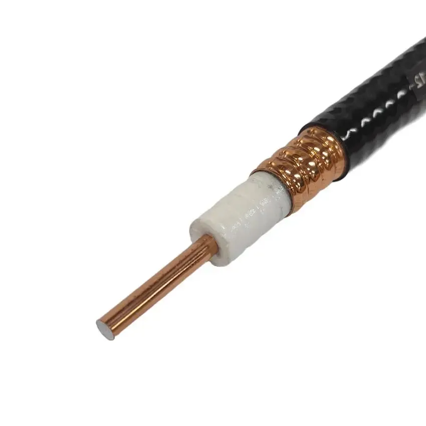 Superflexible 1/2 Inch Copper Coaxial Cable 50 Ohm Low Loss Feeder Fire Retardant Insulated Outdoor Communication CCC Certified-boxintelecom