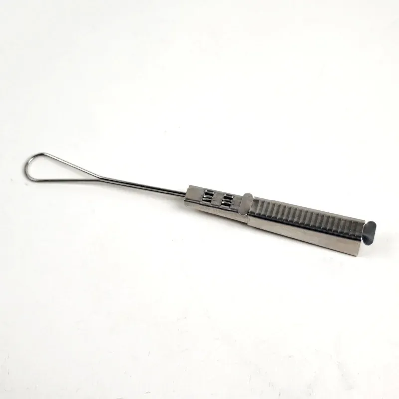 APT Factory Price Fittings Drop Cable Tension 201 304  Plastic-drop-wire-clamp for the Flat Round Drop Cable-boxintelecom