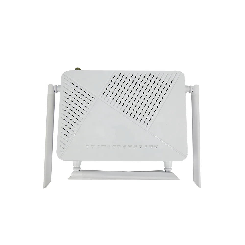 FTTH EL4012VC 4Ge Port GPON EPON XPON CATV ONU Dual Band WiFi Router VoIP Fiber Optic Modem with English Firmware-boxintelecom