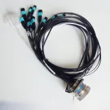 GYM Series High-Density Waterproof Circular Fiber Optic Connector MT Interface| FTTX Solut