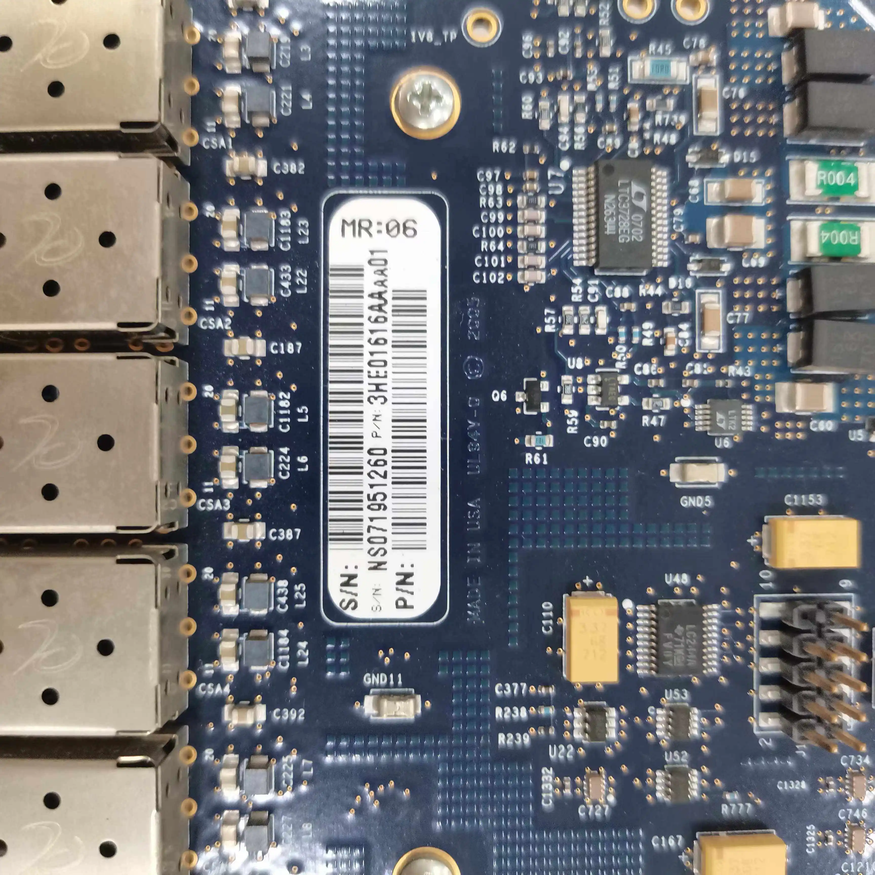 8DG62229AA 8DG63207AA  3HE01616AA 7750/7710 10-PORT GBE SFP MDA-boxintelecom