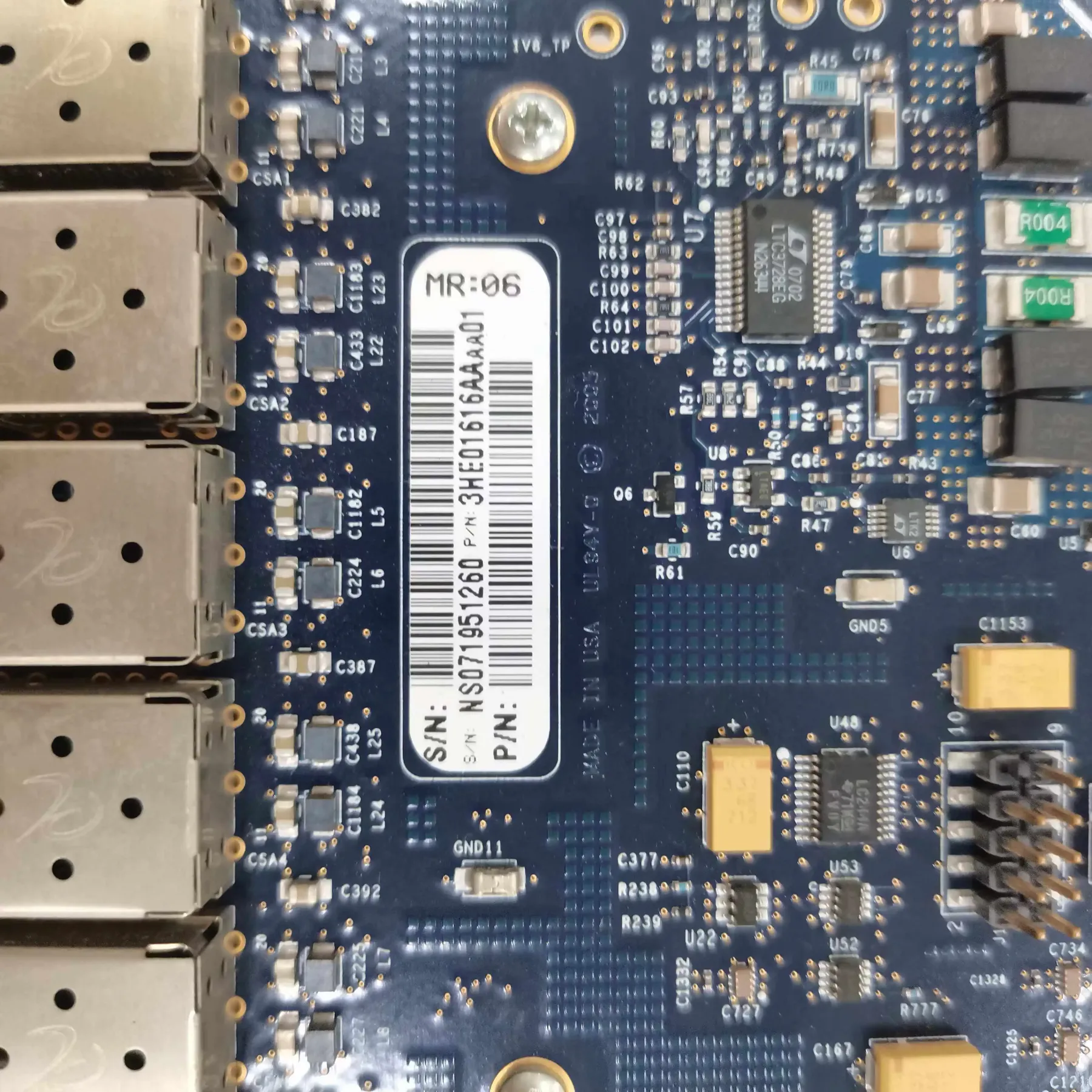 8DG62229AA 8DG63207AA  3HE01616AA 7750/7710 10-PORT GBE SFP MDA-boxintelecom