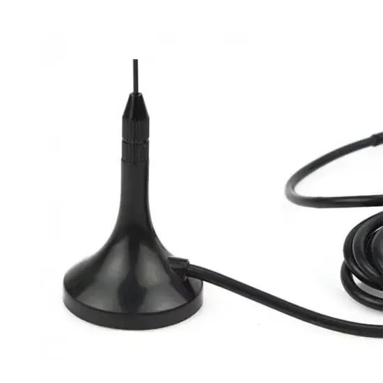High Gain 3dBi 20W 144/430MHz  UV Dual Segment Mini-Cupula Intercom Antenna with SMA-Femal