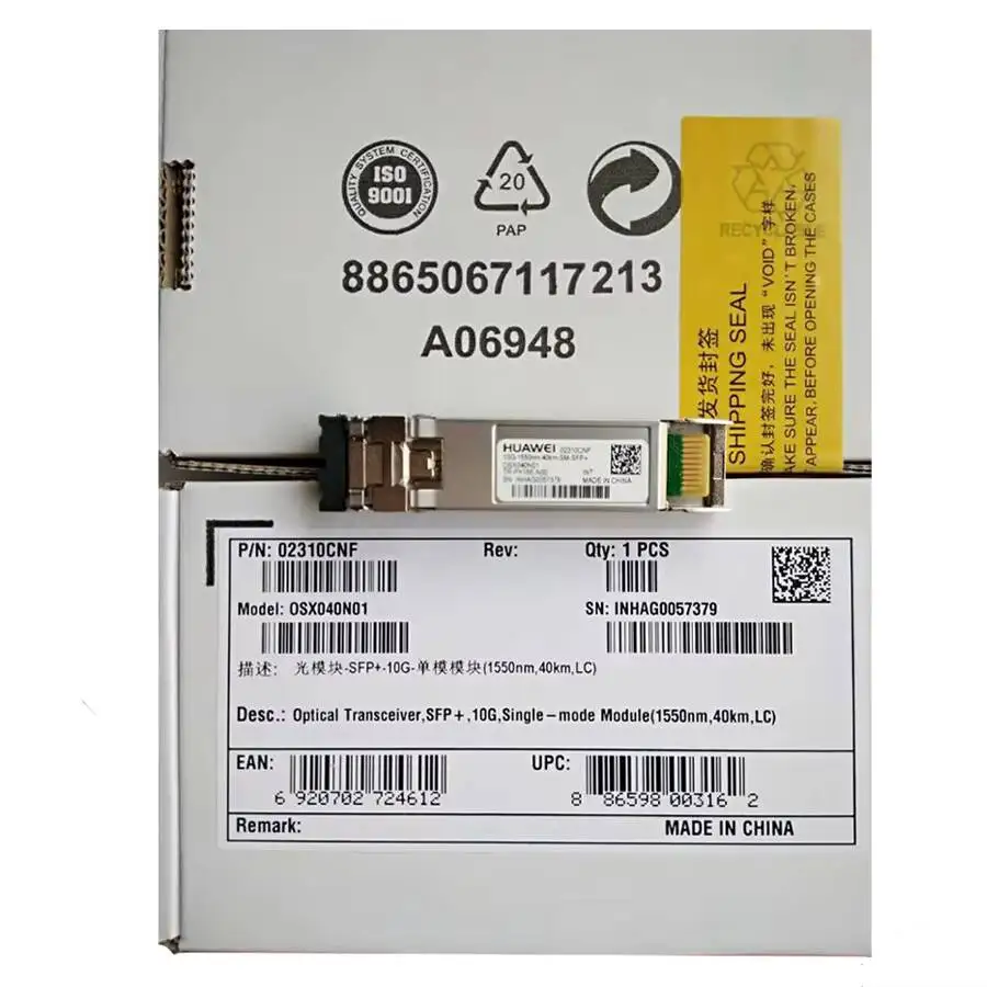 Best Price 10Gigabit SFP+ Optical Transceiver Module 02310CNF OSX040N01 1
