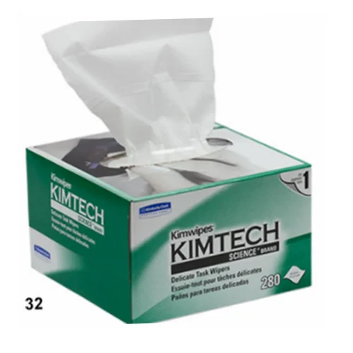 KIMTECH Optical Fiber Dust-free Paper Cable Bare Fiber Cleaning Paper Anti-static Cleaning Fiber Optic Tools Paper-boxintelecom