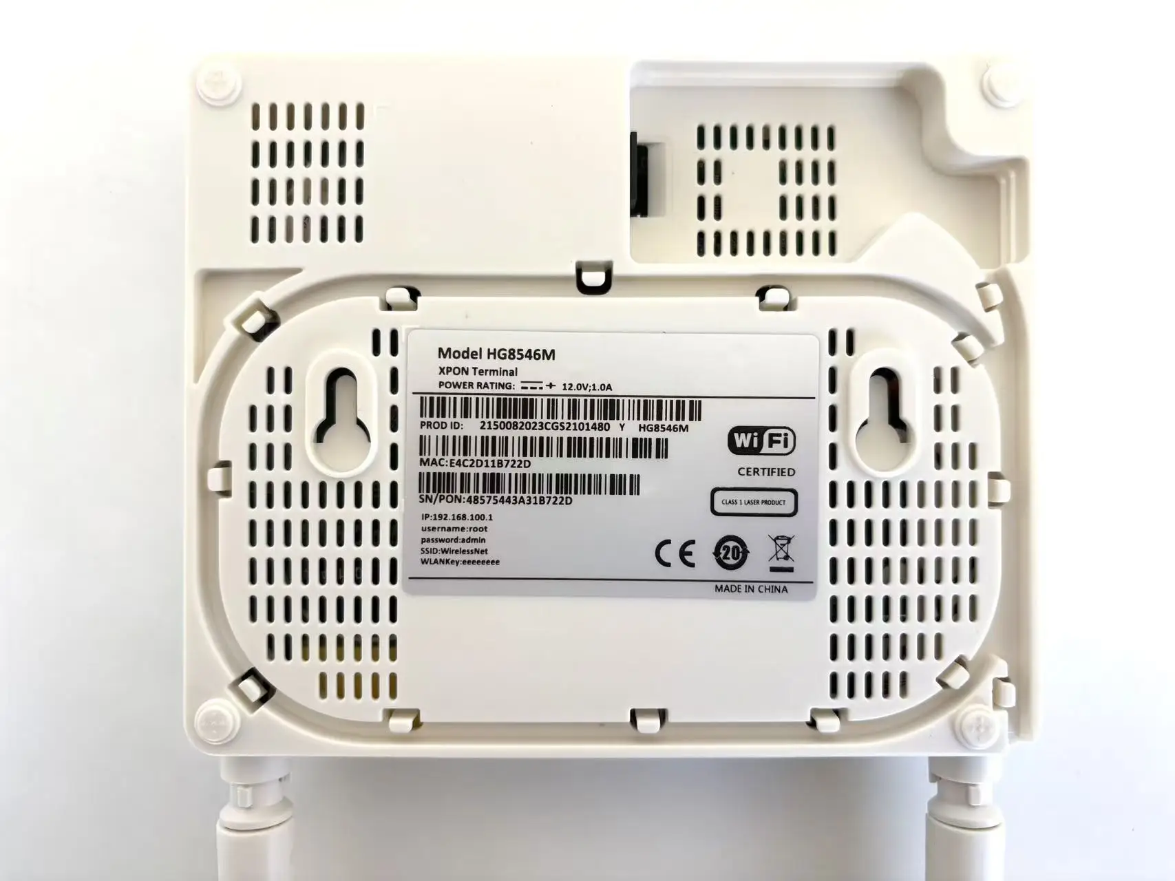 HG8546M Hot Sale GPON ONT FTTH Fiber Optic Equipment Telecom RJ11 POE 1GE+1GPON/EPON Port SC OLT 5