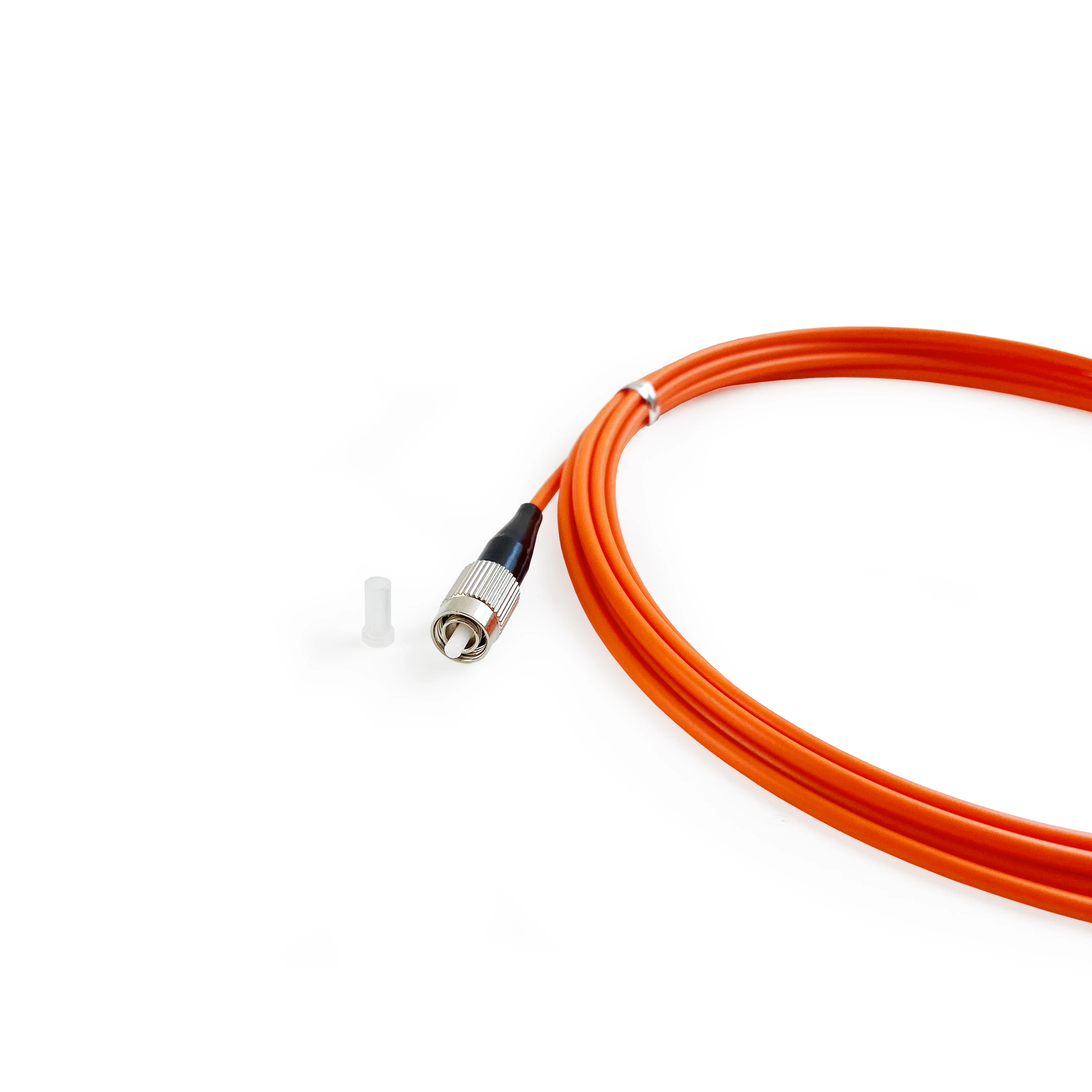 Low Wear Rate Multimode Simplex Om1 Om2  FC SC LC ST Fiber Optic Patch Cord  Length Customizable
