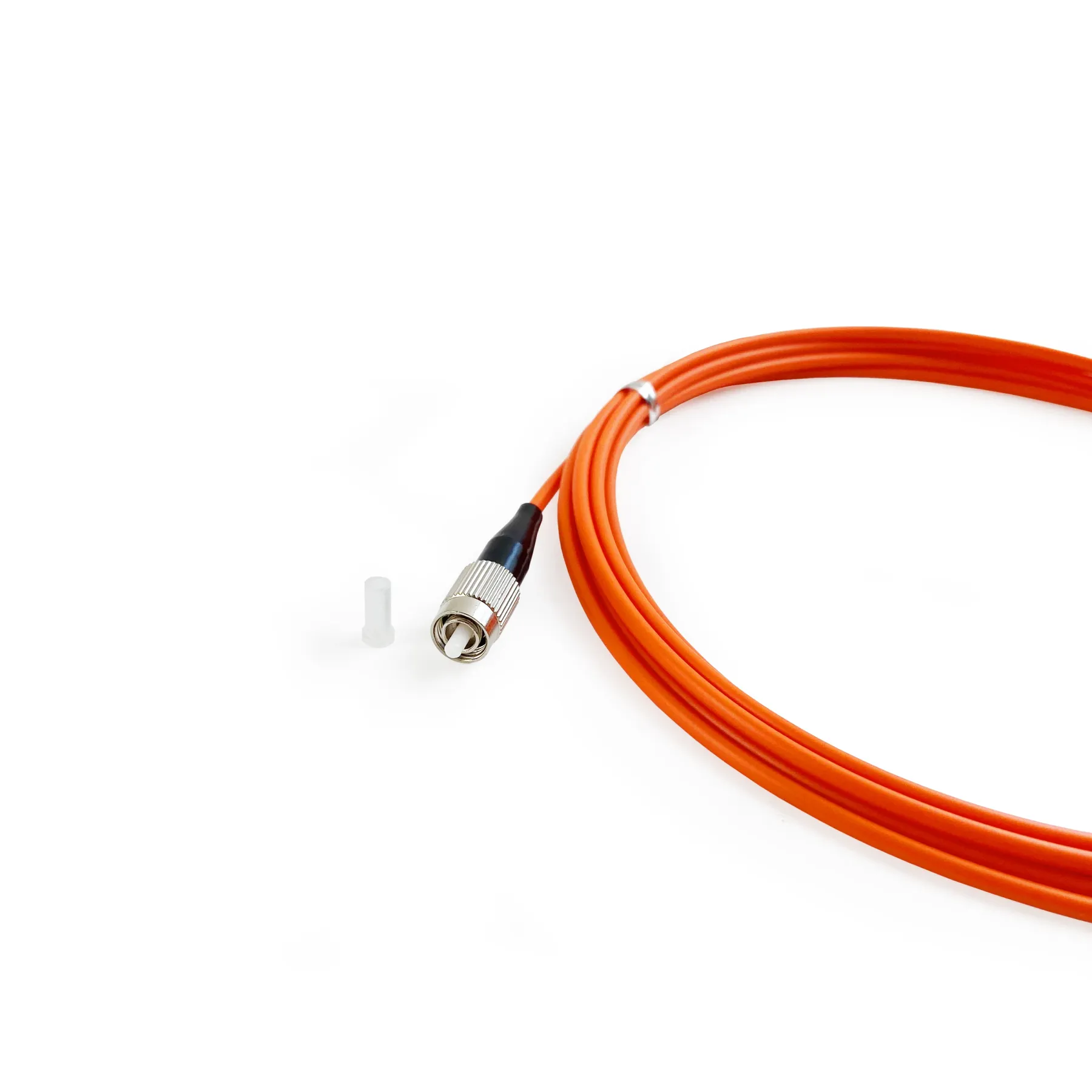 Low Wear Rate Multimode Simplex Om1 Om2  FC SC LC ST Fiber Optic Patch Cord  Length Customizable