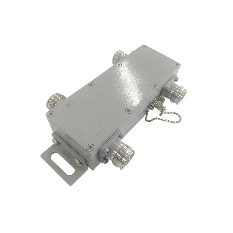 Low PIM 2x2 3dB Hybrid Coupler Combiner 600-6000MHz 4.3/10 Female -160dBc