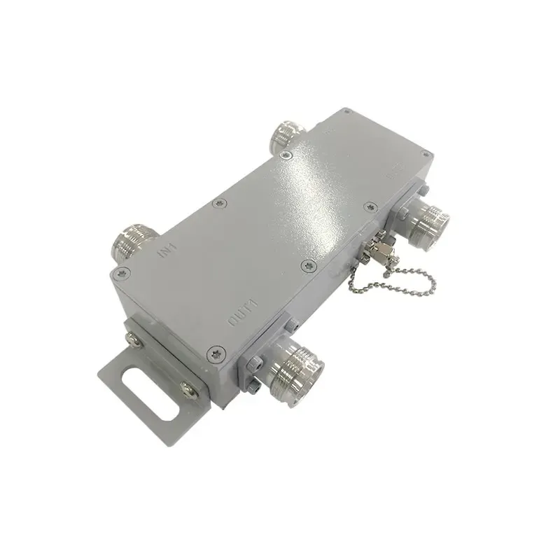 Low PIM 2x2 3dB Hybrid Coupler Combiner 600-6000MHz 4.3/10 Female -160dBc