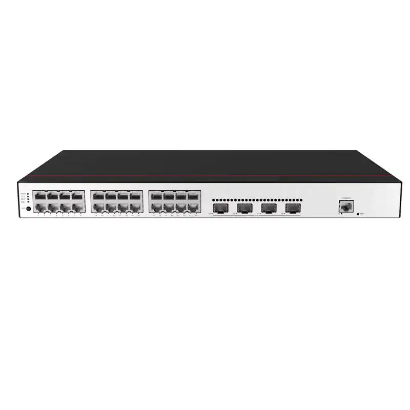 CloudEngine S5735-L24P4S-A-V2 98012021 24*10/100/1000BASE-T 4*GE SFP Ports, PoE+ Network Switch 0