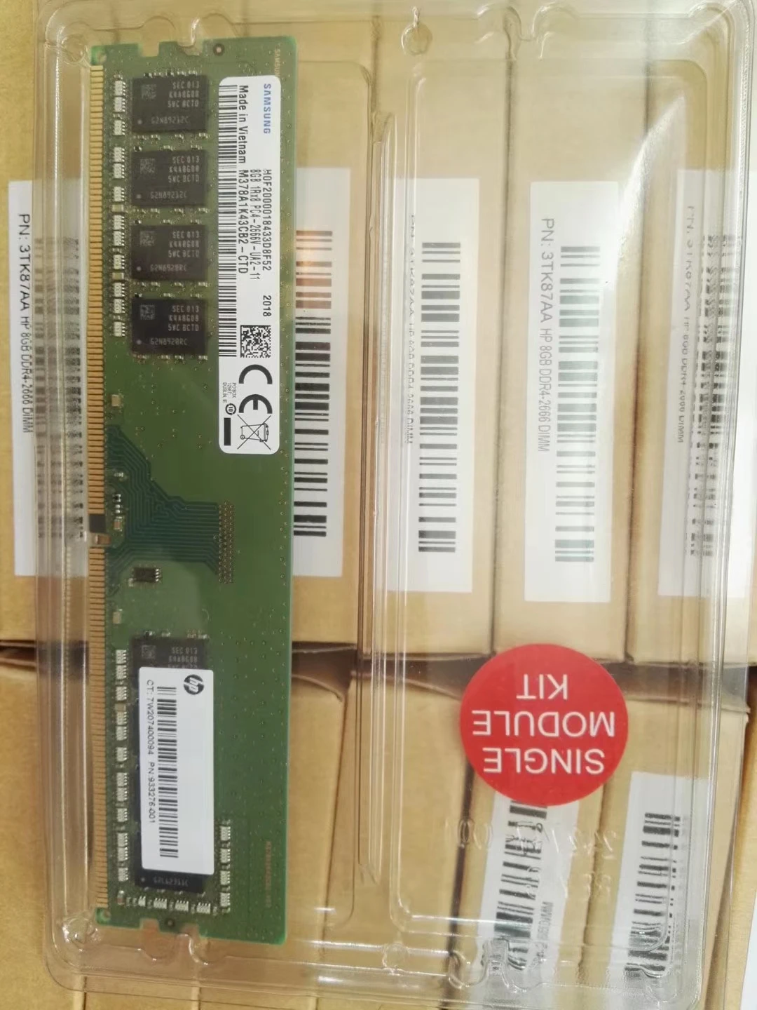 RAM HPE 16GB DDR4 726719-B21 DDR4-2133P RECC 752369-081 G9 Server Bulk Ram Memory