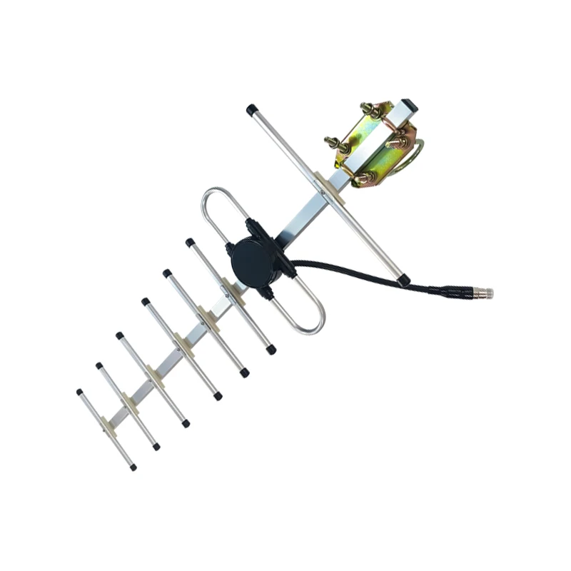 UHF 470-490MHzHigh gain 12dBi 8 elements  yagi antenna  Directional Transmission  aluminiu