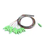 1x 16 Way Fiber Splitter with sc Apc Connector Fast Delivery Steel Tube Type
