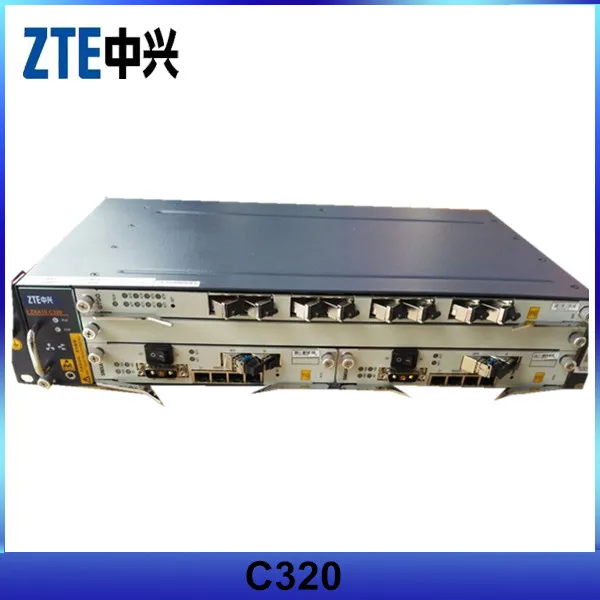 ZXA10 C320 GPON OLT High Performance Fiber Optic Equipment with GTGH 0
