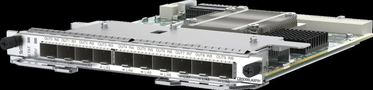 HW 10-Port 10GE/GE LAN/WAN-SFP+MACsec Physical Interface Card PIC CR5D00LAXF91 for NE8000 M8 3
