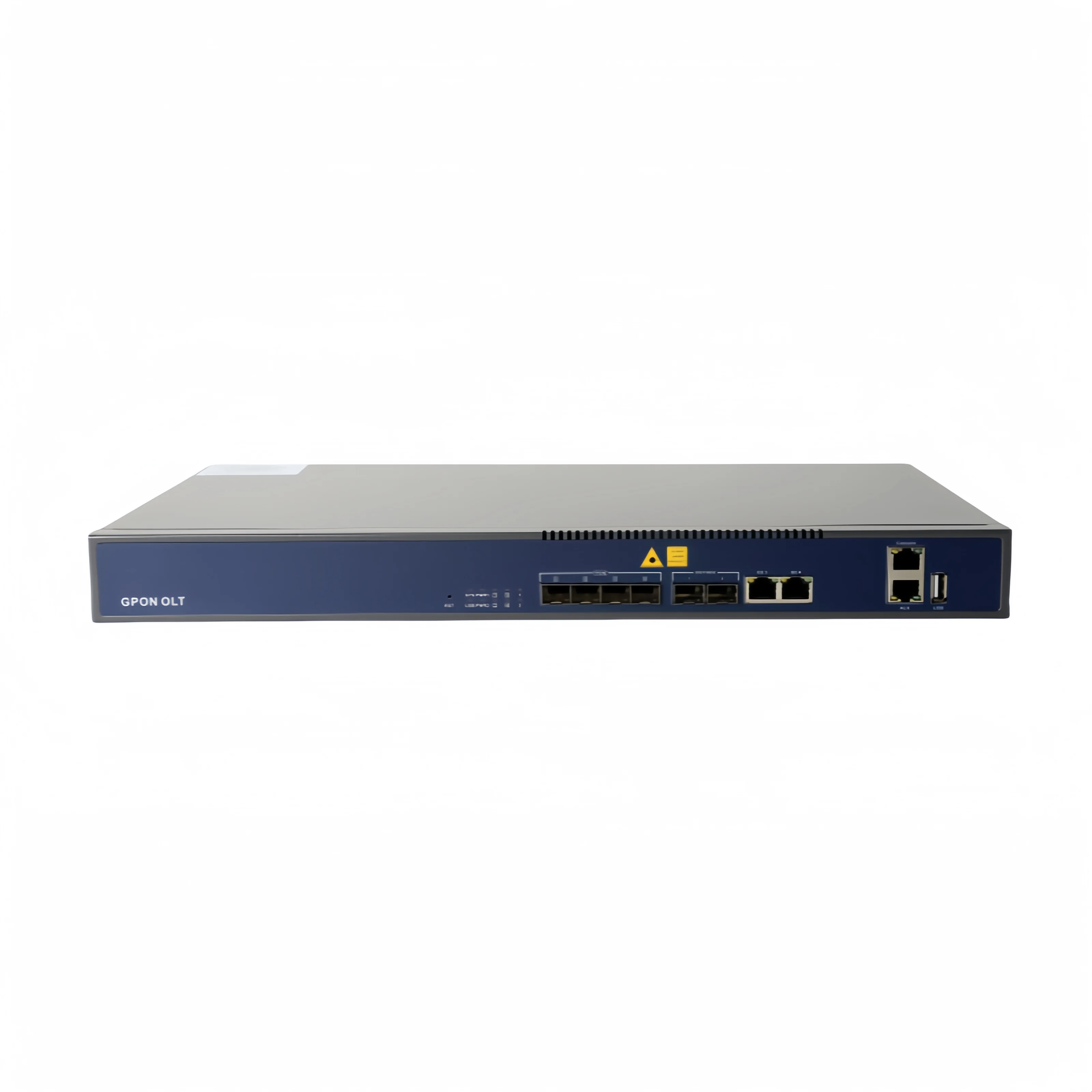 GPON 4-Port OLT ZC-P1004G 2GE (RJ-45) + 2GE (SFP)/10GE (SFP+) UPLINK PORT Network Use GPON EPON Optical Line Terminal-boxintelecom