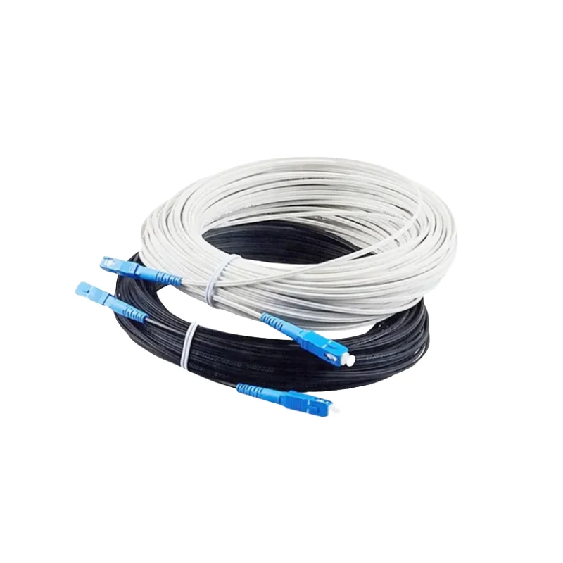 Wire Fiber Optic Pigtail 1M LC UPC SM FTTH Outdoor Drop Cable-boxintelecom