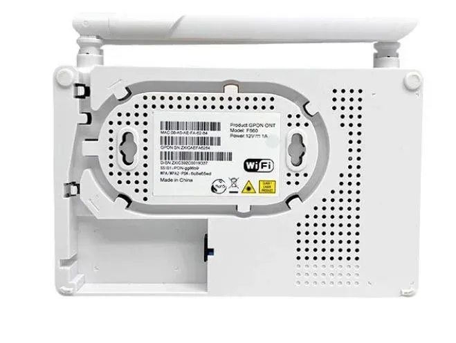 ZTE ONT ONU ZXHN F660 V5.2 GPON International Version SC/APC ZTE F660-boxintelecom
