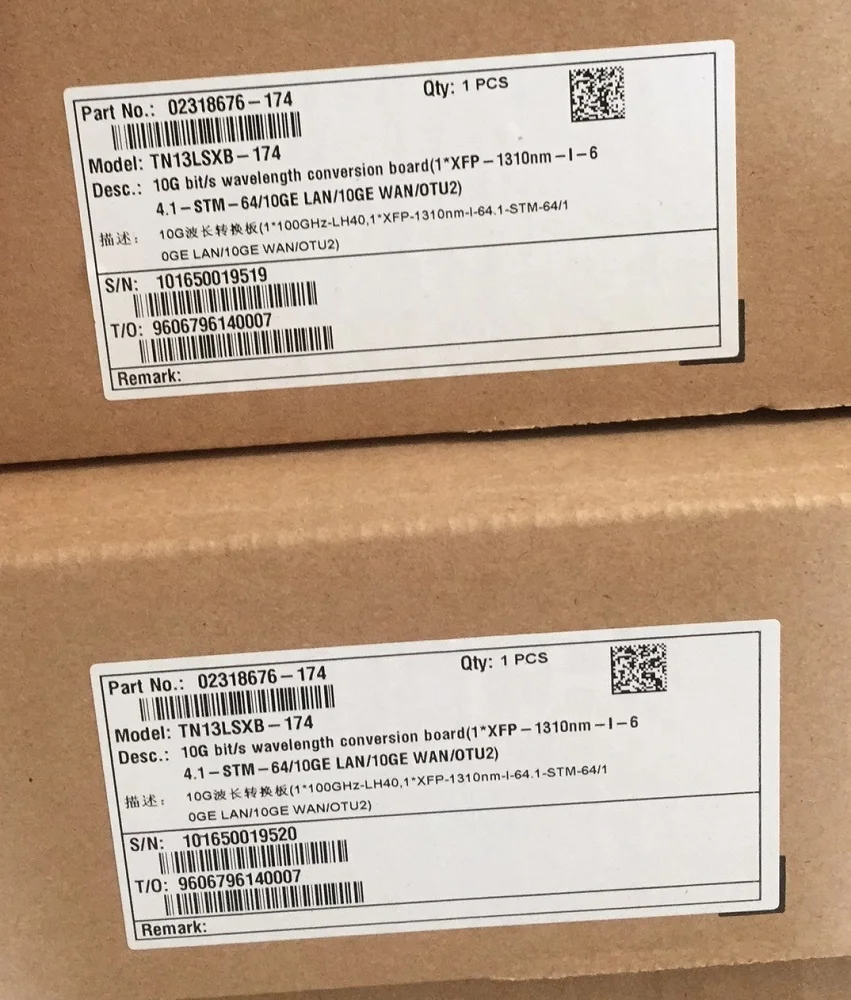 OSN8800 LSX TN11LSX TN12LSX TN13LSX TN14LSX 10 Gbit/s wavelength conversion board-boxintelecom