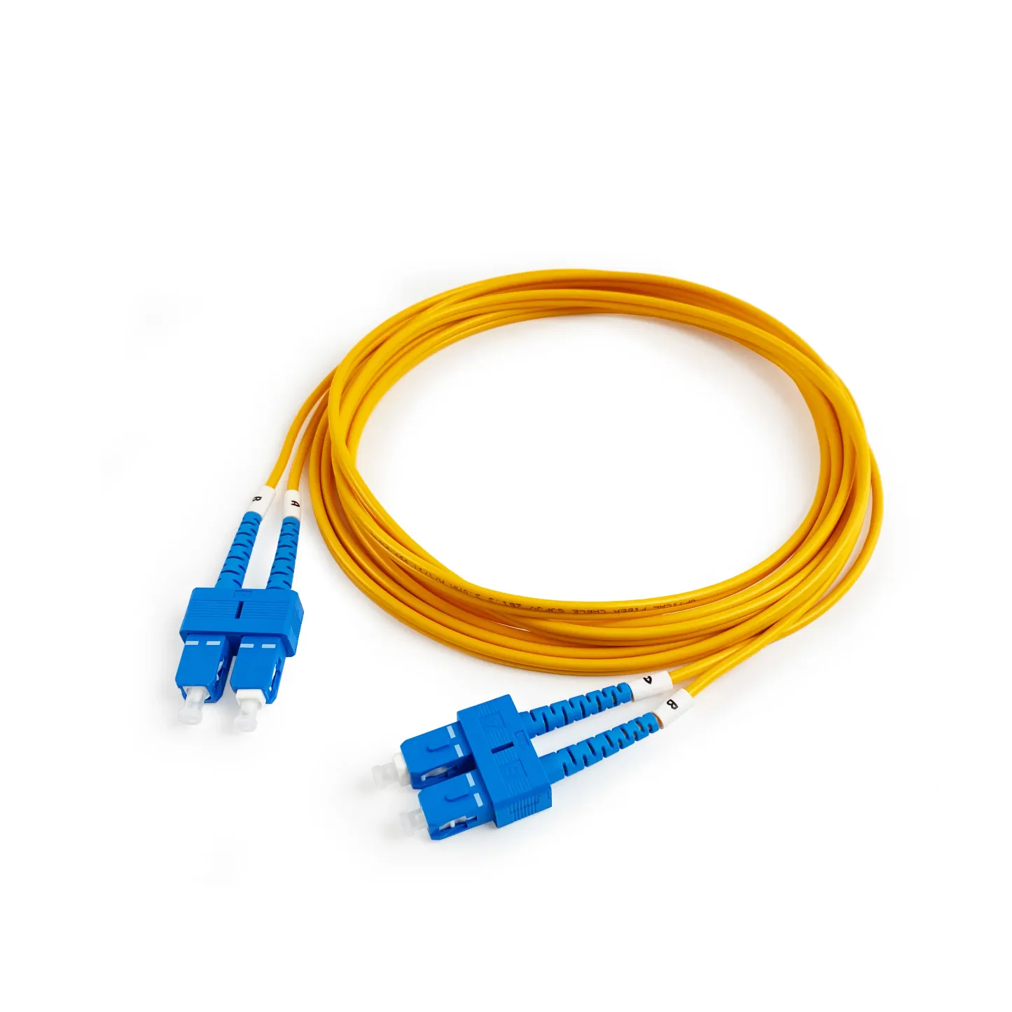 Hot Sale Simplex Duplex SM Connector Fiber Optic Patchcord SC/UPC-SC/UPC Patchcord