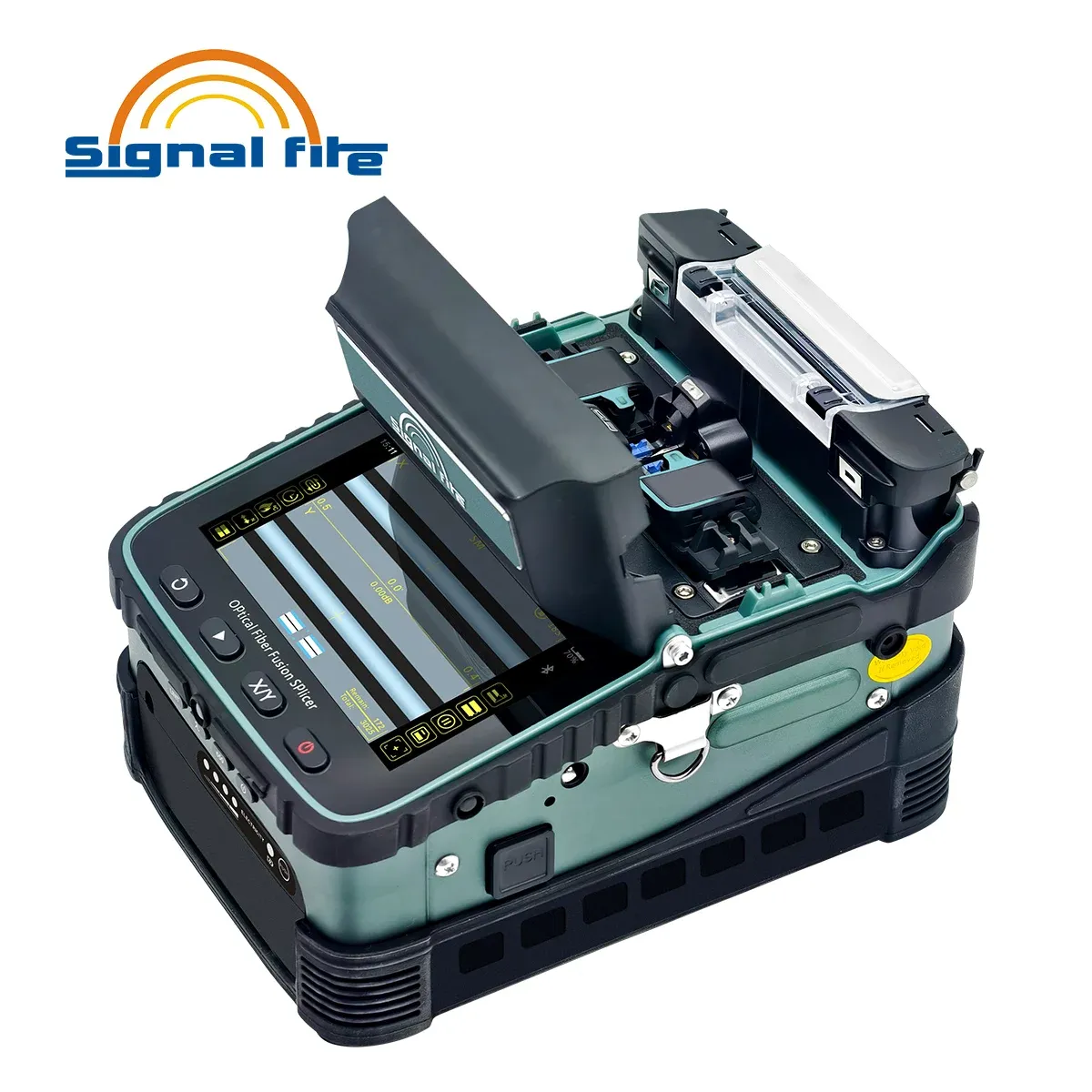 Original AI-6A+  Six Motors Multi-language Automatic Optical Fiber Fusion Splicer for FTTH