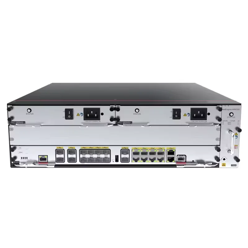 Netengine AR6300 02115640 2*SRU Slot, 4*SIC Slot Enterprise Routers 0