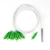 China Manufacturer Fast Delivery PLC Splitter 1x2 with SC/APC Connector, 0.9mm Fiber Optic