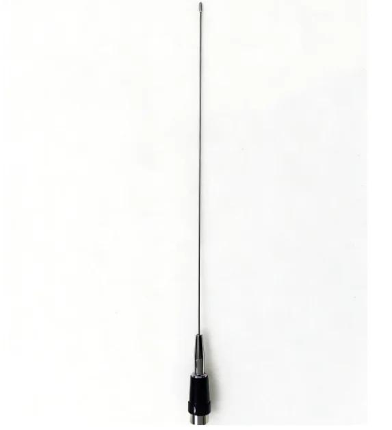 UHF 340-520MHz 570mm 3.4dBi Mobile Stainless Steel Whip Communication Antenna for Radio Sy