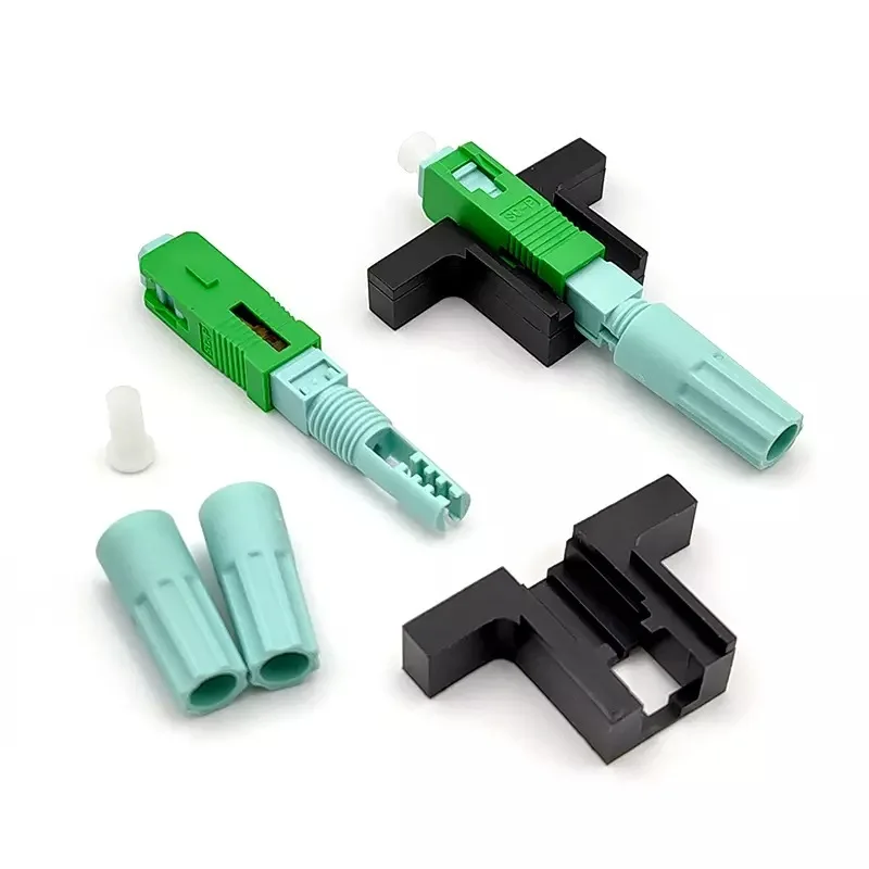 High Quality SC APC UPC SM Single-Mode FTTH Fast Connector Tool Cold Optical Fiber Equipme