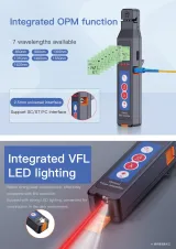 KFI-45 Fiber Optical Identifier FOI Detector Cable Tester with Fiber Visual Fault Locator 