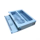 19 Inch Rack Mount Fiber Optic Terminal Box with Transparent Cover  Fixed Type for SC LC S