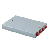 Telecom Grade 4 Port Fiber Optic Terminal Box SC/ST Single Mode 4 Core Fusion Splice Patch