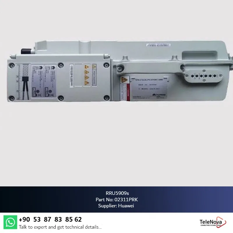 RRU5909 02311TBD B1 2100Mhz 2T2R 120W Telecom Parts-boxintelecom