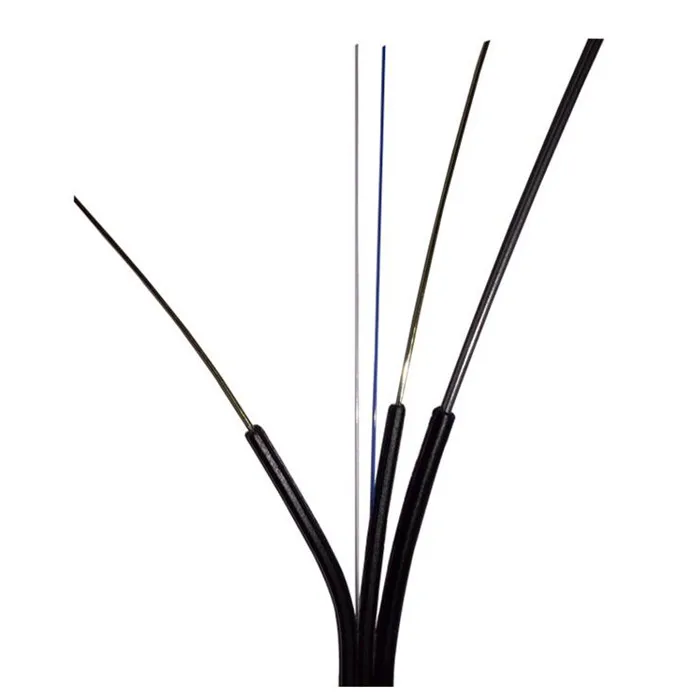 GJXH GJXCH 1,2,4,6,8,12 Cores FTTH flat indoor/outdoor fiber optic cable Drop Cable