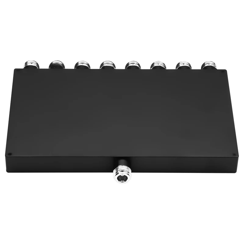 boxin 670-3800MHz 8 Way Wilkinson Power Splitter Low VSWR High Isolation RF Power Divider for